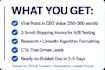 write linkedin ghostwriting post for ceos and founders