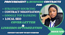 craft an ats optimized procurement and supply chain resume