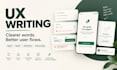 do ux writing for apps saas websites onboarding flows conversion microcopy pro