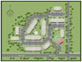 redraw or render, 2d site plan,master plan real estate maps