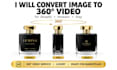 convert your product image to 360 rotating video for shopify amazon etsy