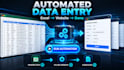 automate data entry and spreadsheet tasks with custom automation
