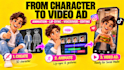 create custom 2d 3d animated mascots and video ads