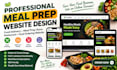 design a meal prep website meal prep store restaurants and ordering website