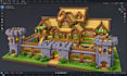 create custom minecraft medieval builds and roblox maps, houses and 3d models