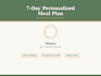 create a personalized diet and meal plan for you