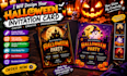 make halloween party invitations card design