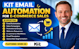 design converkit email automation kit e commerce sales promotion kit campaign
