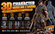 do 3d rigging, 3d character rigging, blender rigging, 3d character, 3d animation