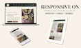 build a modern responsive landing page