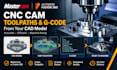 do cnc cam toolpaths and gcode from your cad model using mastercam or fusion 360
