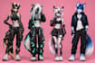 custom vrchat avater character modeling furry avater anime 3d model unity set up