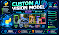 build custom object detection, recognition models, and classification ai models