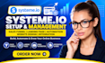 create systeme io landing page systeme io sales funnel systeme io website expert