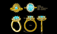 create custom jewelry cad design and 3d modeling
