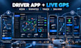develop a taxi and delivery platform with driver app and live gps tracking
