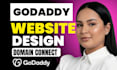 develop godaddy website, redesign godaddy website and do godaddy domain transfer