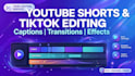 edit viral tiktok reels and youtube shorts with captions