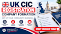 do UK cic registration and company formation