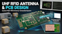 design uhf rfid antenna, custom pcb and embedded system