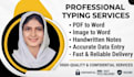 do accurate typing, copy paste and data entry