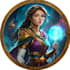 create a fantasy game logo