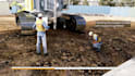 do 3d construction sequence animation industrial site logistics video 4d bim