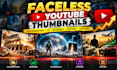 create clickable youtube thumbnails for faceless channels
