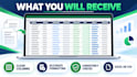 convert PDF financial records into clean excel spreadsheets
