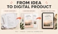 design a beautiful digital planner workbook or printable in canva