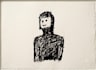 draw custom dark emotional line art portraits