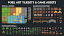 create pixel art tilesets, game environments and backgrounds
