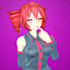 3d pose of a specific character