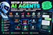 setup hermes ai openclaw n8n claude code whatsapp ai agent grok ai chatbot