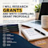 research grants and write compelling grant proposals