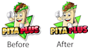 manually vector trace, recreate