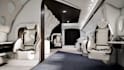 recreate airplane 3d model from photo, realistic private jet render,boeing plane