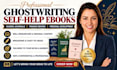 ghostwrite self help ebook, guided journal, finance, personal development ebook