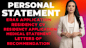 tailor personal statement, statement of purpose, for school graduate application
