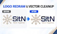 redraw, vectorize and clean up your logo