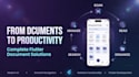 develop a flutter document reader and document management app