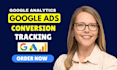 setup google ads conversion tracking, ga4 ecommerce tracking and GTM