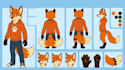 create furry reference sheet, fursona ref sheet, furry art and character design