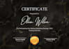 design professional certificates, awards and diplomas