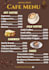 design a professional restaurant menu