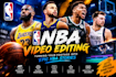 edit professioal nba basketball video and highlights