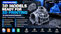 do 3d modeling for printing and stl and obj files