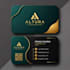 design modern luxury business card and visiting card