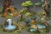design amazing fantasy landscape