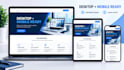 create a responsive one page website